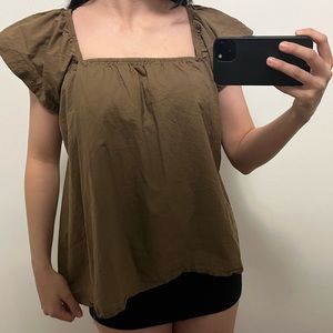 Brown Blouse
